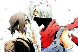 Kakashi love rin | Anime Amino