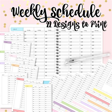 Printable Planner Bundle, Washi Planner, Planner Stickers, Planner Kits ...