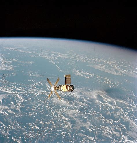 Skylab Space Station In Orbit Photograph by Nasa