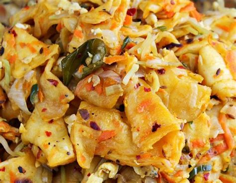 Homemade Genuine Kottu Roti Recipes with Chicken, Egg, Beef, Vegetables ...