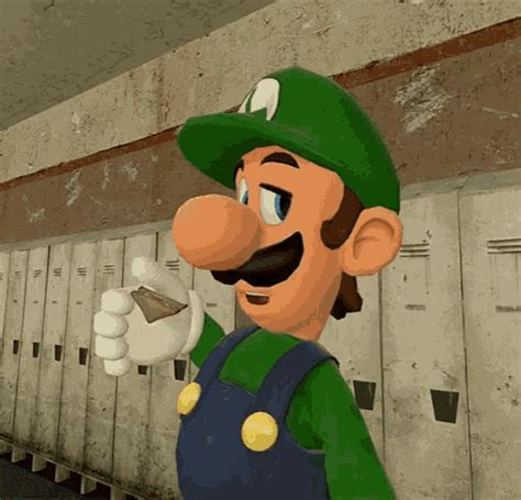 Luigi What GIF - Luigi What Huh - Discover & Share GIFs