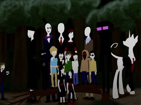 Slender: The Eight Pages Slenderman Family Creepypasta Brother, PNG ...