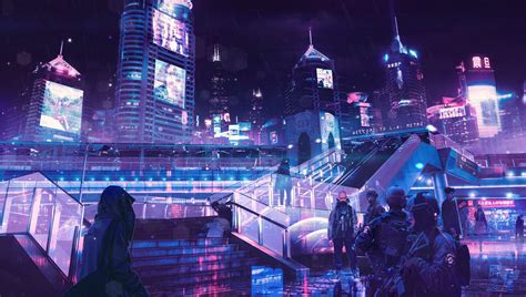 Neon City Cyberpunk Wallpapers - Top Free Neon City Cyberpunk ...