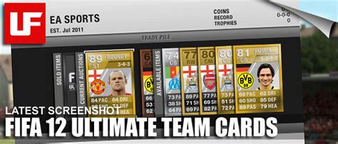 FIFA 12 Ultimate Team Screenshot - UltimateFIFA