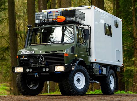 A Fully-Equipped Mercedes-Benz Unimog Expedition Camper