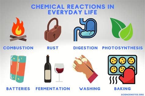 Examples of Chemical Reactions in Everyday Life