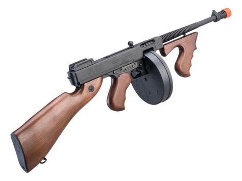 Cybergun Thompson Chicago Typewriter Electric Airsoft Rifle with Drum ...