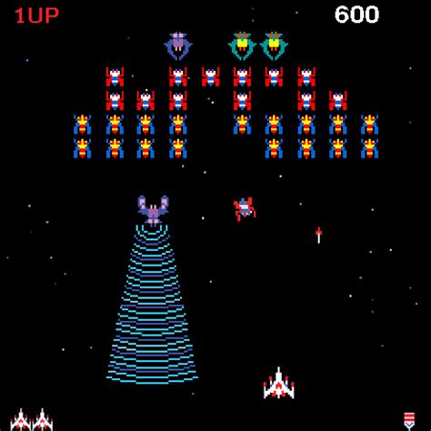 Galaga screenshot - Mediamatic