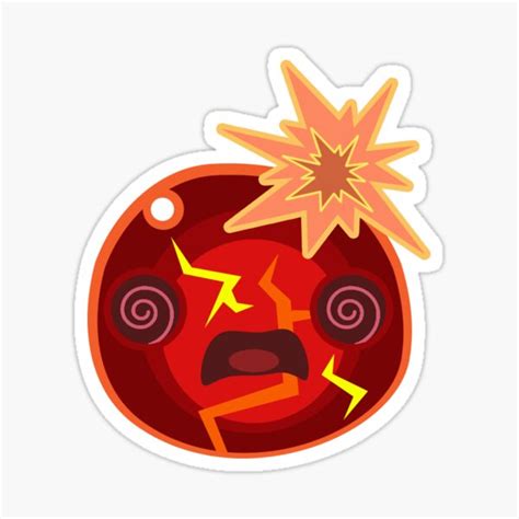 "Boom Slime" Sticker for Sale by TakeTheLlama | Redbubble