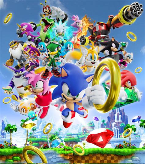 Discover 80+ sonic characters wallpaper - in.coedo.com.vn