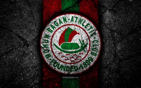 Download wallpapers 4k, Mohun Bagan FC, emblem, I-League, soccer, India ...