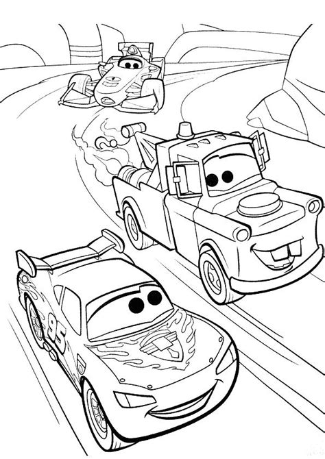 18 dessins de coloriage Cars Gratuit à imprimer