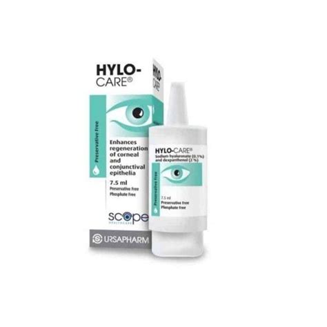 Hylo-Dual Eye Drops 7.5ml - Treat Irritated Eyes Allergies