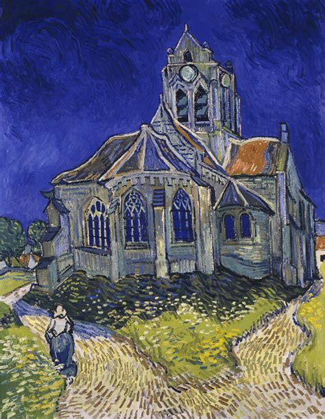 File:Vincent van Gogh - The Church in Auvers-sur-Oise, View from the ...