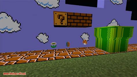 Super Mario Brothers Mod 1.11 for Minecraft - 9Minecraft.Net