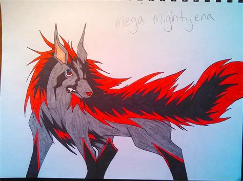 Mega Mightyena by Horsebug on DeviantArt