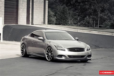 Classy Gray Metallic Infiniti G37 Enhanced With Custom Rims — CARiD.com ...