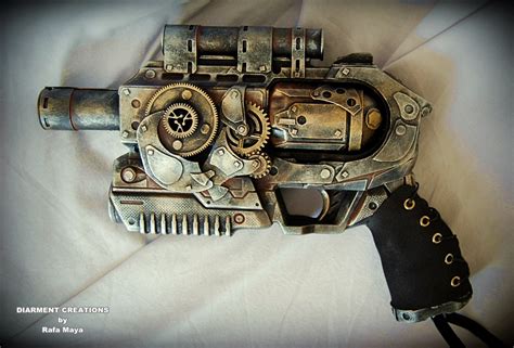 Steampunk Ray gun 2 by Diarment on DeviantArt