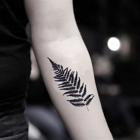 Fern Temporary Tattoo Sticker - OhMyTat