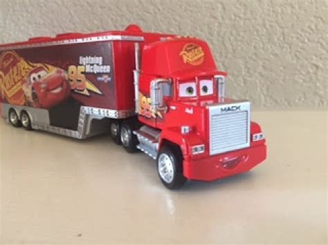 Mattel Pixar Cars 3 Mack Hauler Die-cast - YouTube