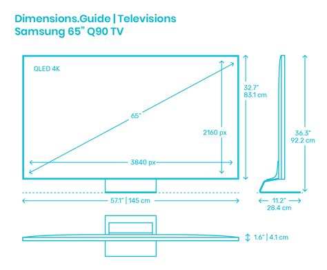 65-Inch TV Dimensions TV Specs, 58% OFF | www.elevate.in