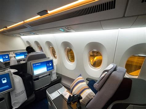 Review of NEW Lufthansa Business Class Airbus A350 - Once In A Lifetime ...