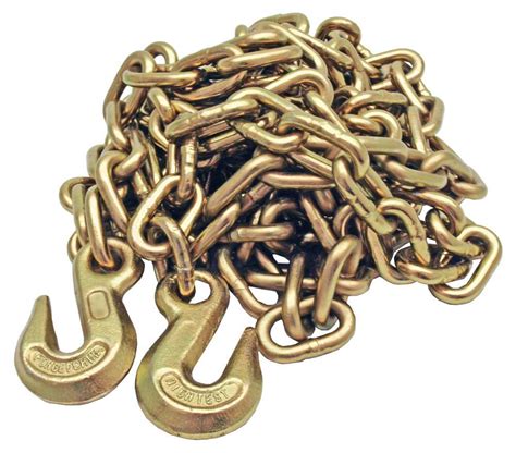 3/8" x 16' Tow Chain w/Hooks