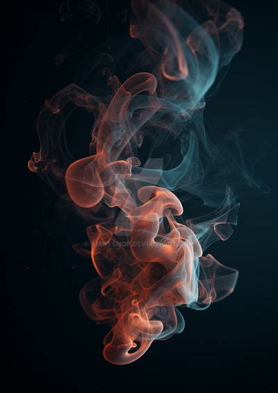 Smoke animation created with digital particles by AiArtShop on DeviantArt