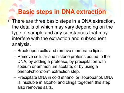 PPT - Extraction of Human DNA PowerPoint Presentation, free download ...