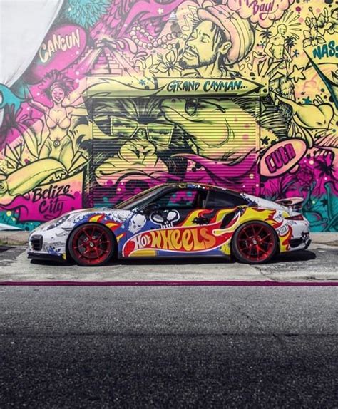 Graffiti wrap | Super cars, Cool cars, Car art