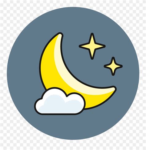 03 Night Time - Moon Clipart (#4196186) - PinClipart