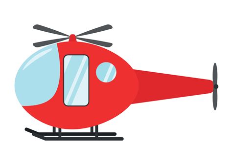 Red Helicopter Clipart Images