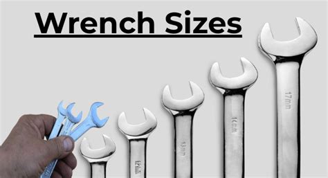 Wrench Sizes Chart from Smallest to Largest