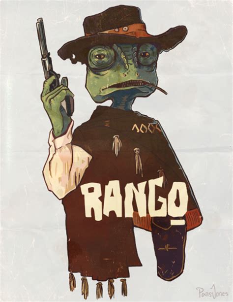 Items similar to Rango Movie Poster on Etsy