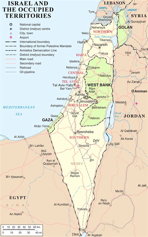 Borders of Israel - Wikipedia