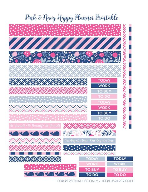 Pin by Lori Real on Stickers e altro da stampare | Washi tape planner ...