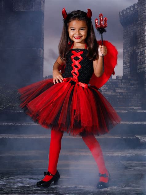 Little Girl Halloween Costumes, Devil Halloween Costumes, Devil Costume ...