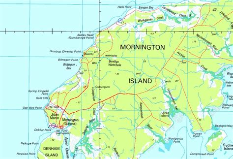 Mornington Island 1-250,000 Topographic Map - Maps, Books & Travel Guides