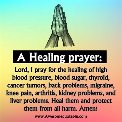 Awesomequotes4u.com: A Healing Prayer