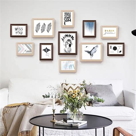 Europe Style Combination 10Pcs Photo Frame Set Hanging Wall Picture ...