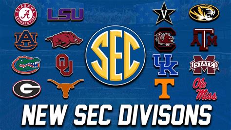 New SEC Football Conference Realignment Concept - YouTube