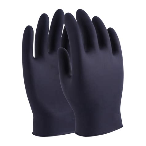 Black Nitrile Disposable Gloves (Box of 100)