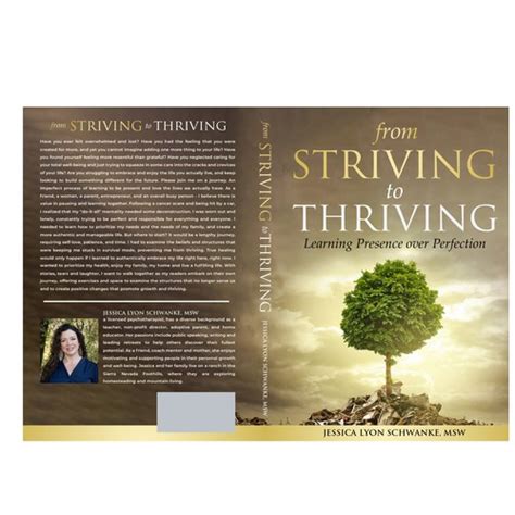 Designs | From Striving to Thriving (Book Cover Design Contest ...