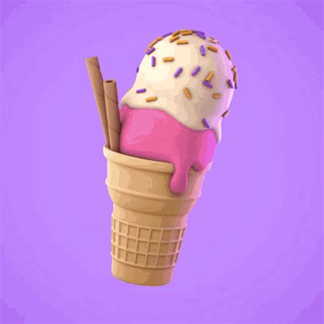 Ice Cream Pastel 3d Animation GIF | GIFDB.com