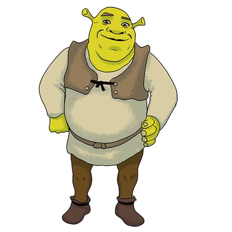 How to Draw Shrek - Easy Drawing Art