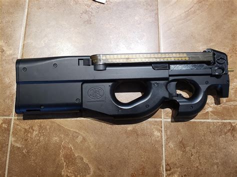 3D printed a new upper for the P90, it's starting to grow on me. : r ...