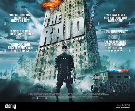 THE RAID: REDEMPTION, (aka THE RAID, aka SERBUAN MAUT), British poster ...