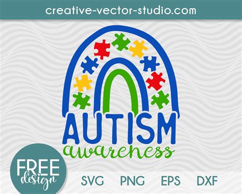 Free Autism Awareness SVG | Creative Vector Studio