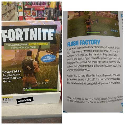 Flush Factory bio as promised. : r/FortNiteBR