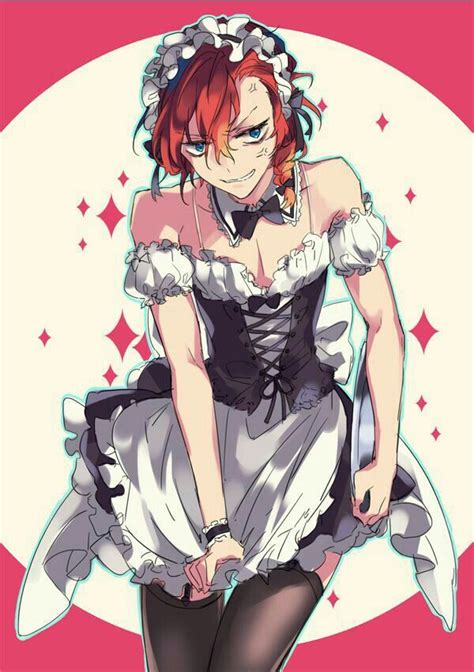 Maid Outfit Anime, Anime Maid, Anime Boys, Dazai Bungou Stray Dogs ...